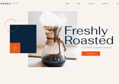 Online Coffee Shop Website Kit