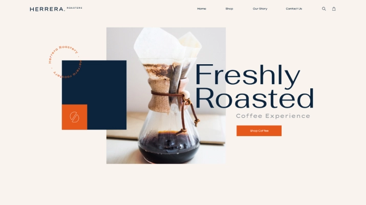 Online Coffee Shop Website Kit