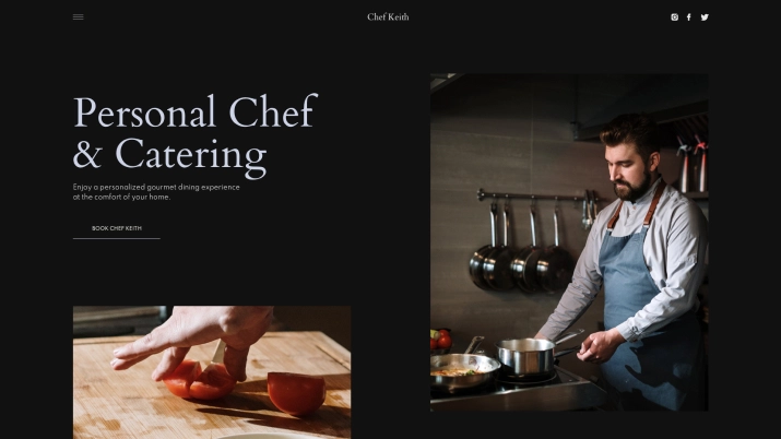 Personal Chef Website Kit