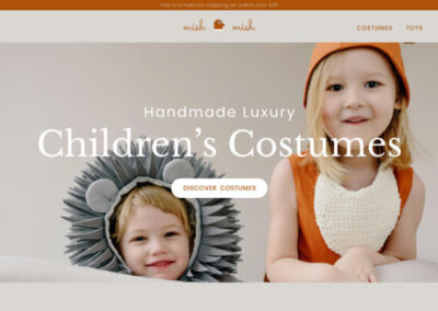 Handmade Kids Shop Website Kit
