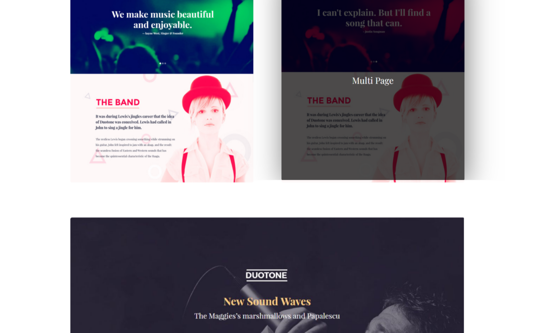 Music & Band Template